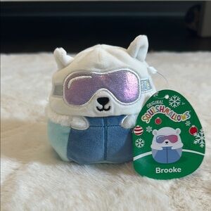 Squishmallow Brooke the Polar Bear.